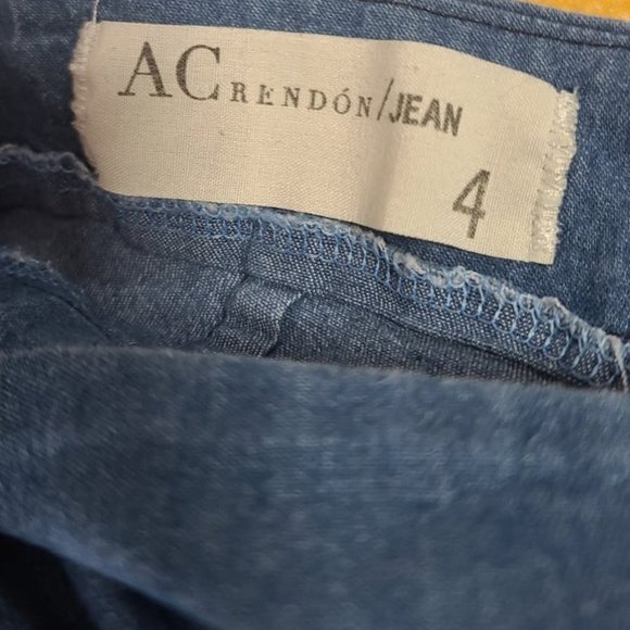 AC Rendon Skirt/Skort Lot - Jean/Yellow/White - Size 4 - Picture 5 of 11